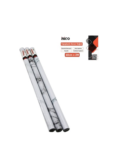 İbico İ13-075 Folyo Sticker Ve Duvar Kağıt 2mt X 60cm Dayanıklı Dekorasyon Tezgah Üstü Diğer