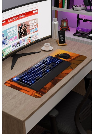 Gta Vice City Kaymaz Dikişli Kauçuk Oyuncu Mousepad V5 - 70x30 Xl Gaming Mouse Pad Fare Altlığı
