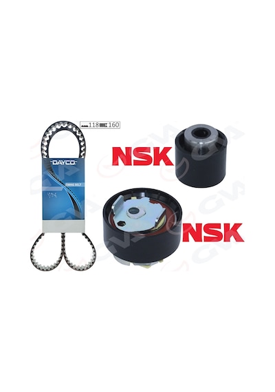 Triger - Eksantrik Kayış + Gergi Seti 208 I 2012-2021 1.2 Vtı 82 60kw-82hp Gva 59t4340d 1654516080-1610872480-1654512780