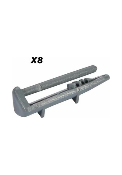 Arçelik Beko Altus Uyumlu Bulaşık Makinesi Arka Sepet Ray Tutucu (8Adet) - 371474402