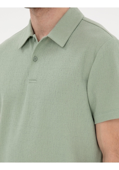 Pierre Cardin Erkek Çağla Tişört 50307581-vr016 Çağla