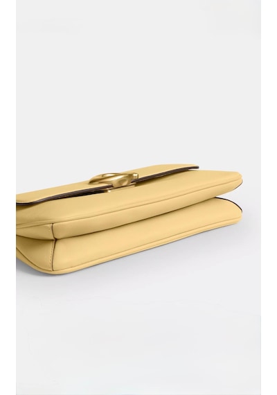 Coach Jet Shoulder Bag Kadın Çanta Açık Sarı