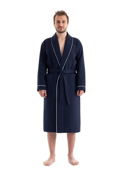 Unisex Soho Pike Bornoz - Lacivert