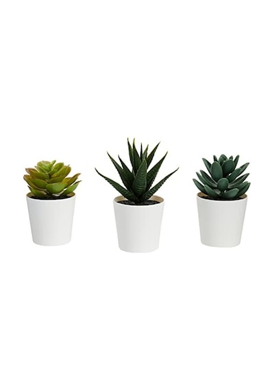 Ikea Saksılı Yapay Saksı Bitkisi, İç Ve Dış Mekan İçin, 203.953.31, Sulu 41bordocipsobeyaz