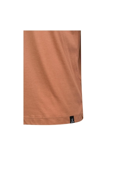 2as Axel Erkek Bisiklet Yaka T-shirt Kahve