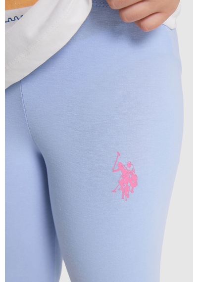 U.S. Polo Assn. U.s. Polo Assn. Kız Çocuk Beyaz Pijama Takım 50326618-vr013