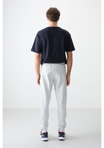 Tommy Life Gri Yüzeyi Dokulu Standart Fit Nakışlı Erkek Eşofman Alt - 82126 Gri Tommy Life Gri Yüzeyi Dokulu Standart Fit Nakışlı Erkek Eşofman Alt - 82126 Gri