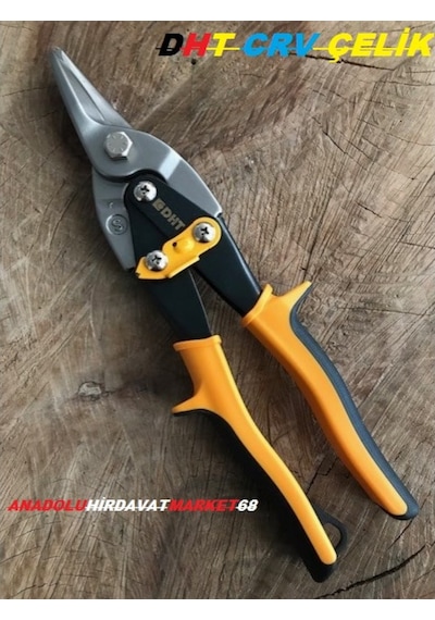 Dht 250Mm Sac Kesme Makası Alçıpan Kesme Makası Tenekeci Makas Çok Renkli