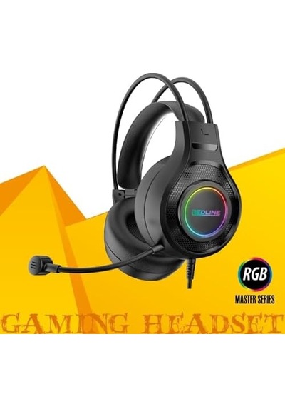 Rgh-832 Rgb 7.1 Usb Kablolu Kulak Üstü Oyun Kulaklığı