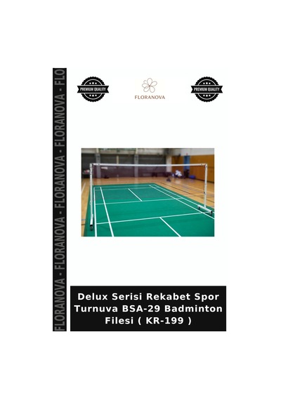 Delux Serisi Rekabet Spor Turnuva Bsa-29 Badminton Filesi Kr-199