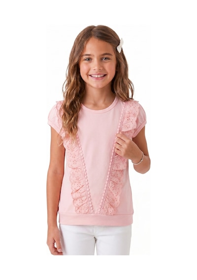 Onloox Kız Çocuk Pembe Kız Çocuk Pembe Pamuklu Penye Bisiklet Yaka Regular Kalıp Güpürlü Nakışlı Tişört 1.5-3 Yaş Onloox Kız Çocuk Pembe Kız Çocuk Pembe Pamuklu Penye Bisiklet Yaka Regular Kalıp Güpürlü Nakışlı Tişört 1.5-3 Yaş