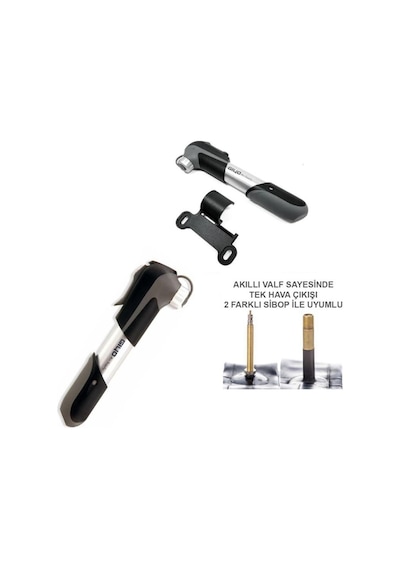 Giyo Gp-04c Mini Akıllı Valf Presta Ve Oto Sibop Uyumlu Pompa