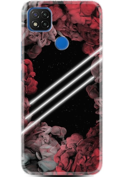 Xiaomi Redmi 9C Kılıf Desenli Flowers Line 1732
