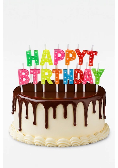 Cosmotex Happy Birthday Renkli Mum Tüm Yaşlar