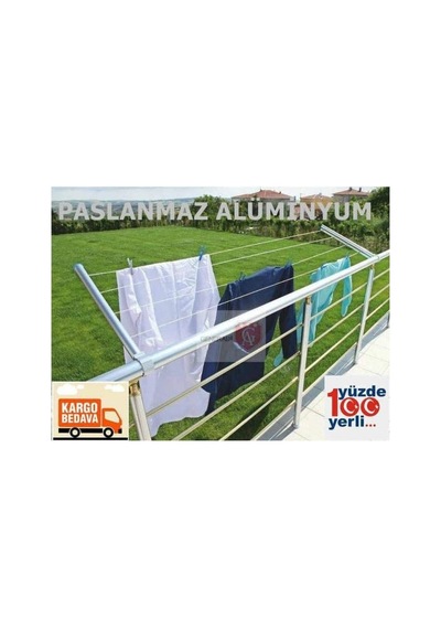 Ayrex Alüminyum Balkon Çamaşır Kurutma Askısı Katlanır Genel