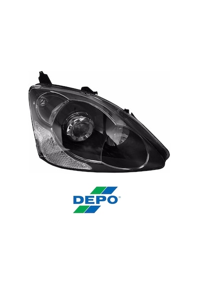 Honda Civic Hb 0406 2004 2005 2006 Sağ Sol Ön Far Civic Depo Sağ Yolcu Tarafı