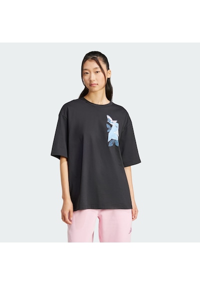 Adidas Jj4063 W T Lens Pkt T Kadın T-shirt Siyah