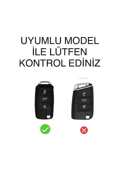 Vw Tiguan Jetta Scirocco Lüks Anahtar Koruma Kılıfı Lütfen Görsel