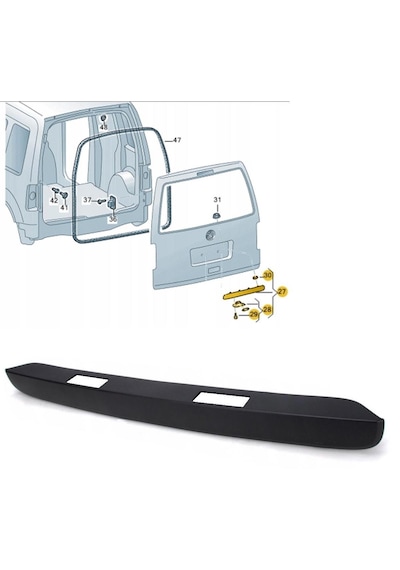 2k5827574 Caddy 2004-2015 Bagaj Tutamağı Diğer