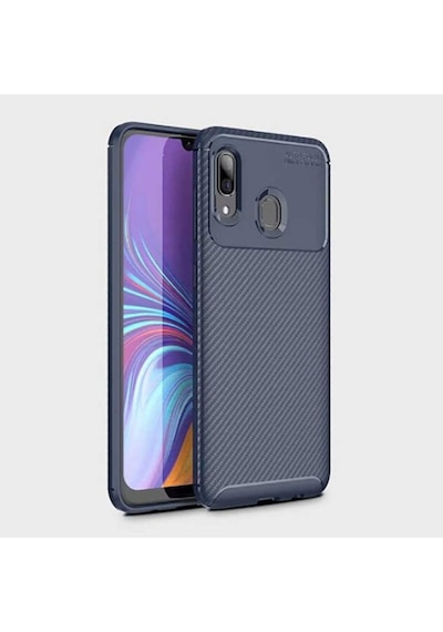 Samsung Galaxy Uyumlu A10S Kılıf Zore Negro Silikon Kapak-Kahverengi