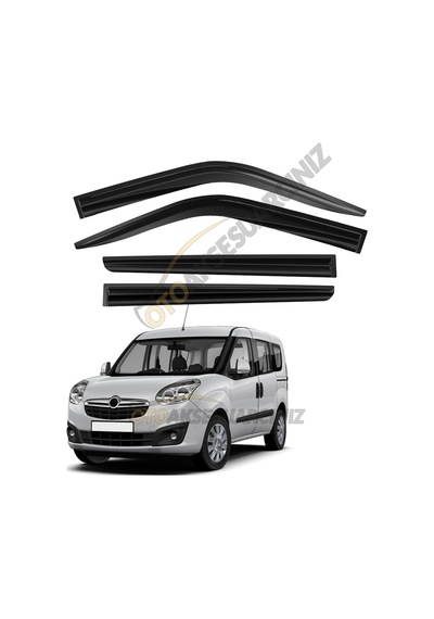 Cam Rüzgarlığı Fermeq Mugen Opel Combo 12-18 4lü