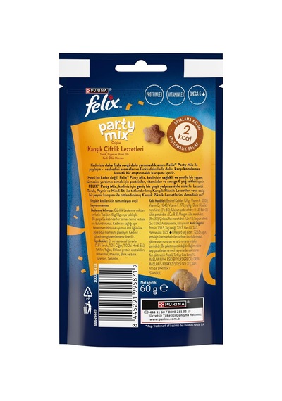 Mıx Karışık Çiftlik Lezzetleri Ödül Maması 60g