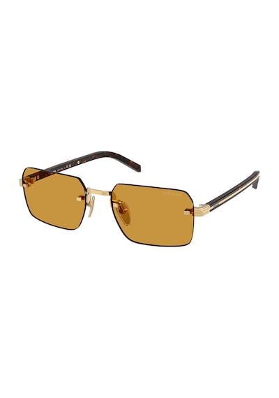 Prada Sprd55 5ak50p 55 Erkek Güneş Gözlüğü Kahverengi