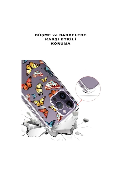 Samsung Galaxy S24fe İle Uyumlu Water Color 2 Baskılı Şeffaf Köşe Korumalı Antişok Kılıf