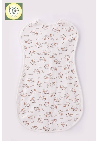 Babyhola 1.0 Tog 0-6 Ay Bebek Kundak Uyku Tulumu 2705 Kahverengi