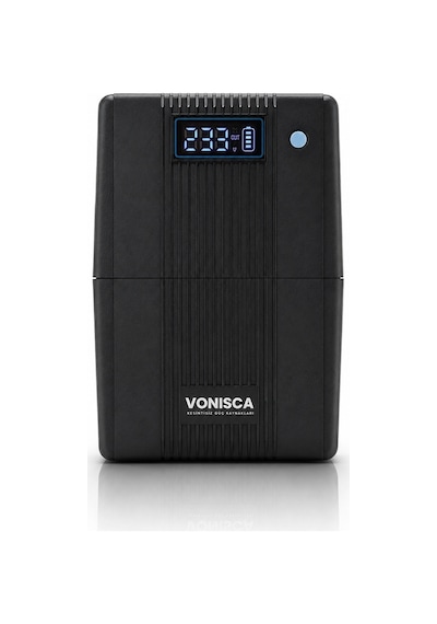 D-650 650va Lcd Kesintisiz Güç Kaynağı Line Interactive 1x12v 7ah Ups Bilgisayar Modem Kamera Pc