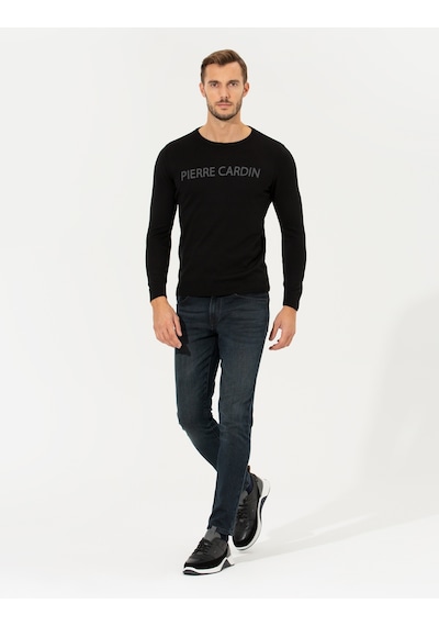Pierre Cardin Erkek Siyah Kazak /triko 50258653-vr046 Siyah