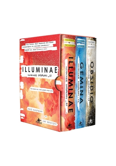 Illuminae Dosyaları Serisi Kutulu Özel Set 3 Kitap