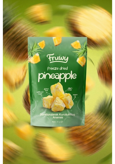 Freeze Dried Ananas 25 G