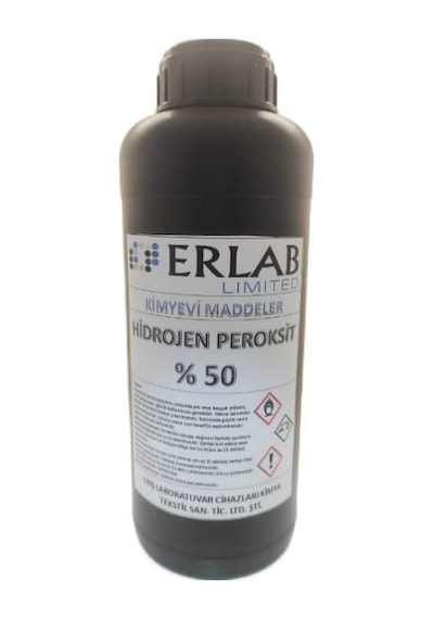 Hidrojen Peroksit %50 1 Litre