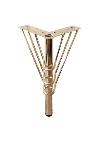 Flamingo Model Gold Koltuk Kanepe Tv Ünitesi Metal Ayağı 15 Cm 4lü Paket Altın