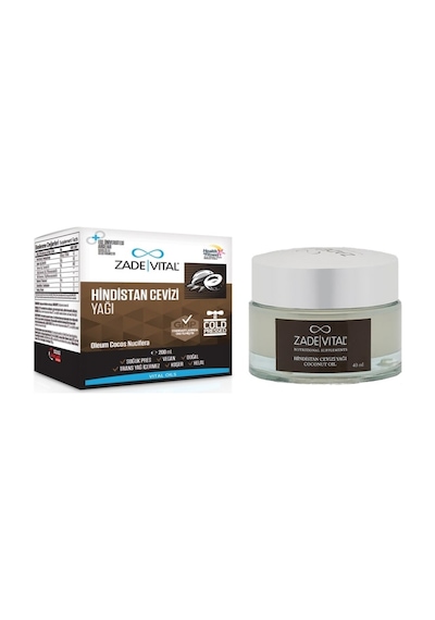 Zade Vital Hindistan Cevizi Yağı 40   ML