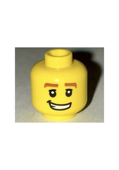 Minifigür Parçaları: Kafa: 3626pb0510