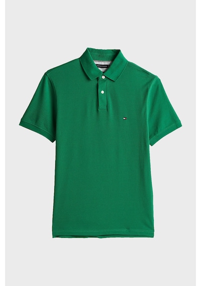 Tommy Hilfiger Erkek Polo Yaka T Shirt Mw0mw17770 L4f Yeşil Yeşil