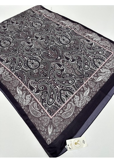 Harem Scarf Harem Desenli Vual İpeksi Şal Hvd0507-41512 Çok Renkli