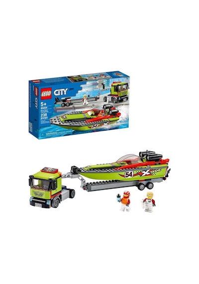 LEGO® City 60254 Yarış Teknesi Taşıyıcı 238 Parça