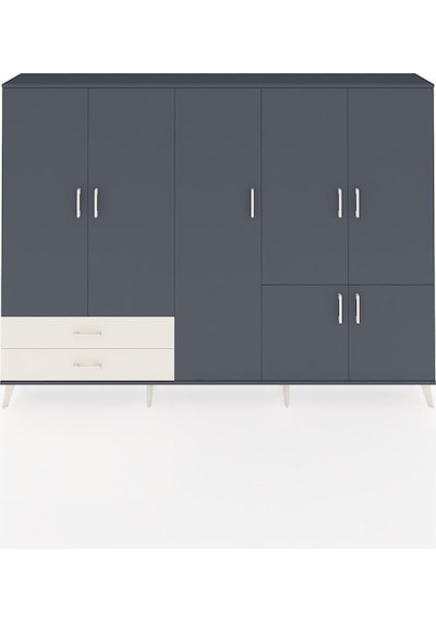 Arges Dolap 12 Raflı 2 Çekmeceli 7 Kapaklı 220x30x163 Antrasit-antrasit/aytaşı Antrasıt/aytası - Antrasıt Arges Dolap 12 Raflı 2 Çekmeceli 7 Kapaklı 220x30x163 Antrasit-antrasit/aytaşı Antrasıt/aytası - Antrasıt