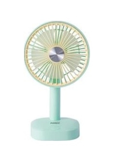 Everest Efn-510 Yeşil- Sarı 1200mah 5 İnç 3 Hız Kademeli Dönebilen Masaüstü Usb Fan Kdo