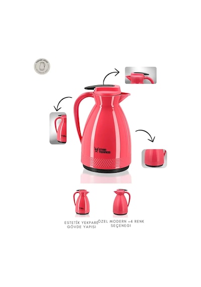 Star Termos - 1 Litre Çift Camlı Vakumlu Termos 001