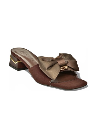 Fox Shoes Y820780504 Kahverengi Kumaş Kalın Topuklu Kurdele Detaylı Kadın Terlik Kahverengi Fox Shoes Y820780504 Kahverengi Kumaş Kalın Topuklu Kurdele Detaylı Kadın Terlik Kahverengi