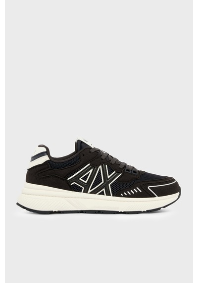 Armani Exchange Logolu Sneaker Ayakkabı Erkek Ayakkabı Xm002635 Af19388 Mb808 Kahve-beyaz-lacivert