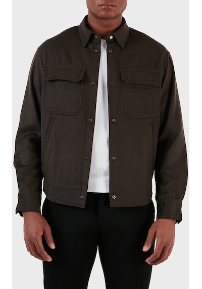 Emporio Armani Erkek Gömlek 6r1c61 1ntyz 05a6 Koyu Antrasit