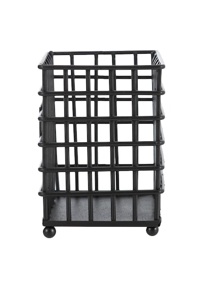 Mudo Home Black Metal Kaşıklık Siyah