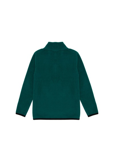 U.S. Polo Assn. Erkek Çocuk Yarım Fermuarlı Koyu Yeşil Polar Sweatshirt 50298060-VR079 U.S. Polo Assn. Erkek Çocuk Yarım Fermuarlı Koyu Yeşil Polar Sweatshirt 50298060-VR079