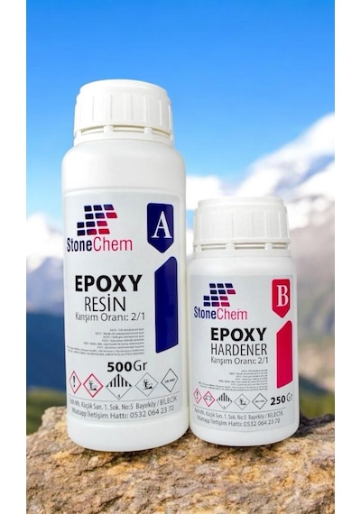 Epoxy Ultra Şeffaf 750 Gr