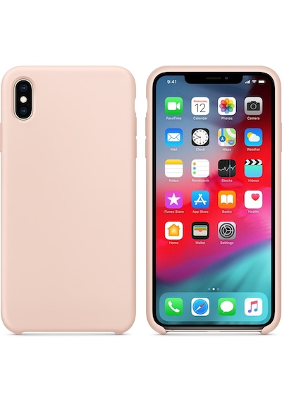Apple Uyumlu iPhone XS X Kilif Iç Kadife Tam Koruma Silikon Lansman 405718394
